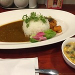 大衆中遊華食堂 八戒 - 蟹出汁麻辣キーマカリィ（￥780）