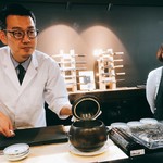 京はし なが尾 - お米が炊けた（どや顔w）