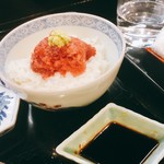 京はし なが尾 - まぐろトロご飯