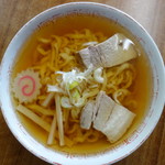 食堂なまえ - 極太手打ちラーメン（¥570税込）