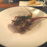 osteria LIU - 伊勢エビのムニアイア、黒トリュフを絡めて