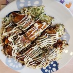 トマト - お好み焼き(砂ずり入)