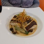 ビストロ ダイア - スズキのローストアメリケーヌソース