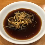 鼎泰豐 - 生姜と酢醤油
