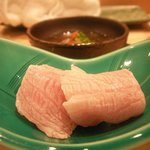 すし昂 - 鰤の冷しゃぶ