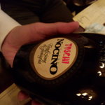 らんぷ亭 - UMK巨典さんのイタリア土産プーリアのクルミのデザートワイン。是キケンにオイヒー♪