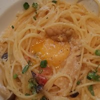 梅田 ワーフ - 生ウニのカルボナーラ