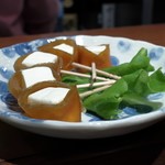 蔵元豊祝 - 奈良漬とチーズの不思議な出会い