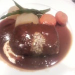 洋食 あきら - 霜降り牛肉のチーズ包み焼