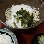 栄茶屋 - 自然薯蕎麦と麦ご飯(小)