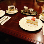 久壷庵 - 地下でいただいた
      とっても美味しい苺ケーキと珈琲