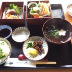 野あそび棚 - 弥生の手提げ重