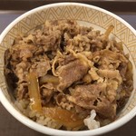 すき家 - 牛丼 並 つゆだく 350円