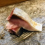 寿司栄 - 寒鰆の炙り