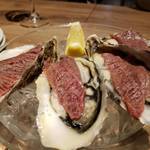 Oyster house Kai - 生牡蠣と黒毛和牛
      (2019.2月) 