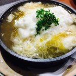 奈良 - 山芋のバター出汁スープみたいなん！汗
            あやふや！！でもなんせ美味しかったです❗️