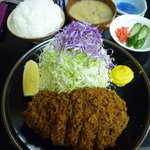 とんかつ檍 - ③11/2011特上ロースかつ定食1,500円