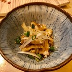 地葉 - 2019.2.  胸皮ポン酢