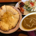 天竺薬膳 北印度料理 みらん - Ｃランチ(ナン変更)