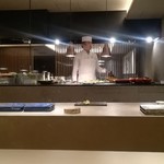 厨翠山   - オープンキッチン