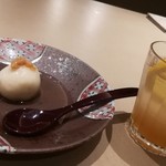 厨翠山   - ウェルカムスィーツ