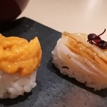 厨翠山   - 雲丹、帆立