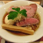 燃えよ麺助 - 味玉紀州鴨そば