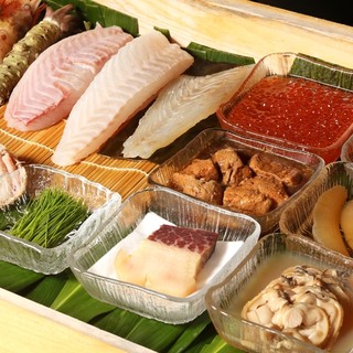 厳選した食材をお楽しみください。