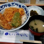 天ぷら　つな八 - かき揚げ天丼1134円