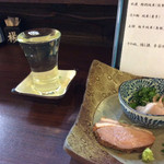 蕎麦見世のあみ - 鴨来たらお酒を飲むしかない