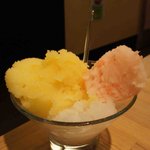 ジェラテリア ジェリーム - テキーラ、たんたかオレンジ、ルビーグレープ