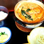 Udon Kura Ginzan - 味噌煮込みうどんセット