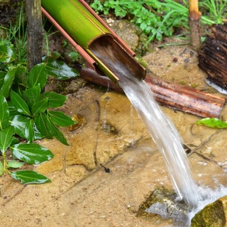 すべてに大文字山の湧き水を使用