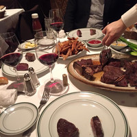 ウルフギャング・ステーキハウス 六本木 - 肉汁をバケットにつけてもグッド！