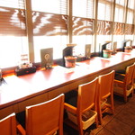 炭火焼肉一升びん - カウンター