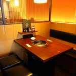 炭火焼肉一升びん - 個室