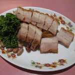 菜香新館 - 豚バラ肉の塩あぶり焼き　（１５００円）超オススメ！