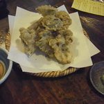 うずら家 - 色々なキノコの天ぷら