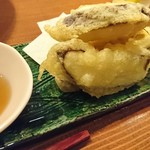 雨ノチ晴レル家 - 天恵茹の天ぷら･･･ジューシー♪うまうま！