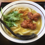 山田うどん - 料理写真:から揚げカレーうどん