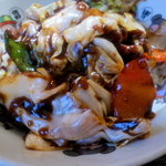 中国料理の鉄人 - 【ランチ】「ラーメンセット」の回鍋肉丼