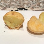 天麩羅 巽 - フライドポテト風で黒胡椒をまぶして