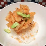 天麩羅 巽 - 天茶は桜海老と空豆