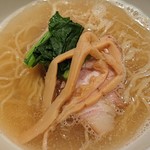 中華そば　桃李 - 料理写真:蛤塩そば(限定メニュー)¥780