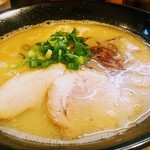 博多ラーメン にこいち - ラーメン600円 ハリガネ