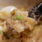 アジトイズム - カルボナーら（850円）＋〆のリゾット（200円）
      