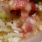 アジトイズム - カルボナーら（850円）＋〆のリゾット（200円）
      