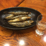 三代目 あだち - メヒカリの唐揚げ