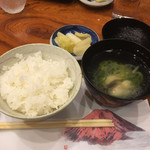 三代目 あだち - ご飯