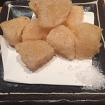 丸秀鮮魚店 - 大根の天ぷら